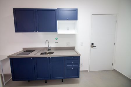 Studio para alugar com 35m², 1 quarto e sem vaga Studio para alugar com 35m², 1 quarto e sem vagaCozinha