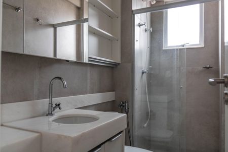 Banheiro da Suíte 1 de apartamento para alugar com 2 quartos, 140m² em Vila Paris, Belo Horizonte