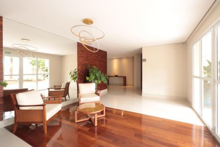 Apartamento à venda com 125m², 3 quartos e 2 vagasHall social