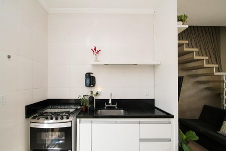 Casa de condomínio para alugar com 49m², 2 quartos e 2 vagasCozinha