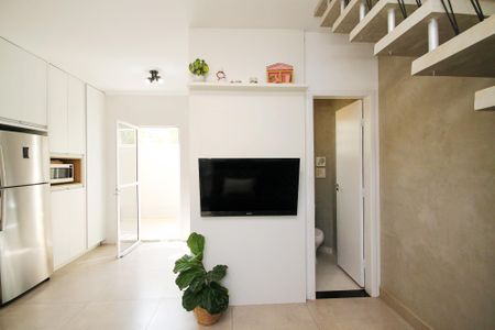 Casa de condomínio para alugar com 49m², 2 quartos e 2 vagasSala