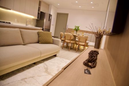 Sala de apartamento para alugar com 2 quartos, 81m² em Brooklin, São Paulo