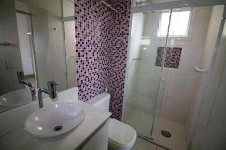 Apartamento para alugar com 123m², 3 quartos e 2 vagasBanheiro da Suíte 1