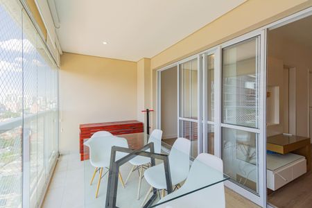 Varanda de apartamento à venda com 1 quarto, 51m² em Vila Gertrudes, São Paulo