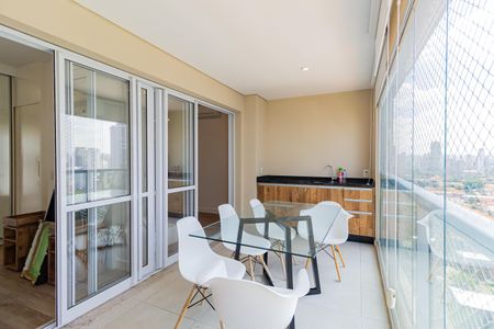 Varanda de apartamento à venda com 1 quarto, 51m² em Vila Gertrudes, São Paulo