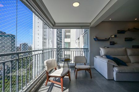 Varanda de apartamento à venda com 3 quartos, 90m² em Jardim Caboré, São Paulo