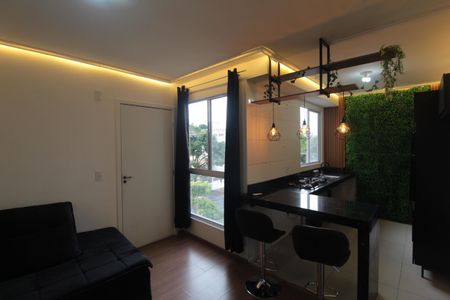 Sala de apartamento à venda com 2 quartos, 49m² em Santa Branca, Belo Horizonte
