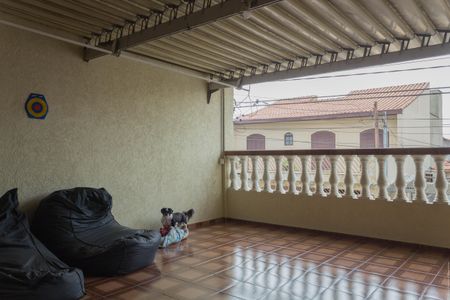 Varanda da Suíte 1 de casa à venda com 2 quartos, 267m² em Paulicéia, São Bernardo do Campo