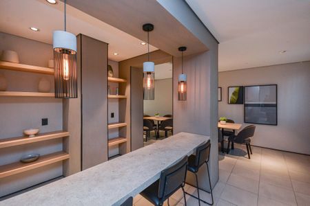 Apartamento à venda com 46m², 1 quarto e 1 vaga Apartamento à venda com 46m², 1 quarto e 1 vagaÁrea comum - Salão de festas