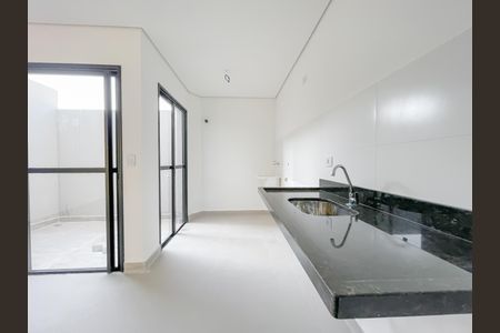 Casa de condomínio à venda com 74m², 2 quartos e 2 vagasCozinha e Área de Serviço