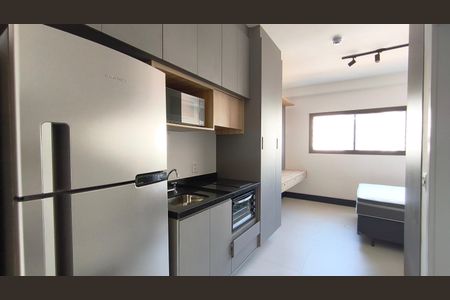 Studio para alugar com 27m², 1 quarto e sem vaga Studio para alugar com 27m², 1 quarto e sem vagaCozinha
