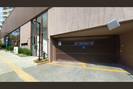 Studio para alugar com 27m², 1 quarto e sem vaga Studio para alugar com 27m², 1 quarto e sem vagaFachada + PLaquinha