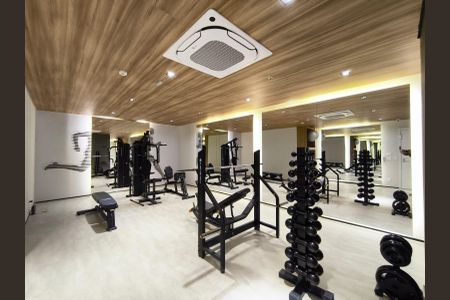 Studio para alugar com 27m², 1 quarto e sem vaga Studio para alugar com 27m², 1 quarto e sem vagaAcademia