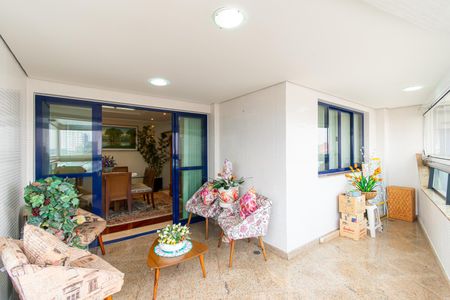 Varanda da Sala de apartamento para alugar com 3 quartos, 180m² em Parque da Vila Prudente, São Paulo