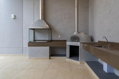 Studio à venda com 63m², 1 quarto e 1 vaga Studio à venda com 63m², 1 quarto e 1 vagaÁrea comum - Churrasqueira