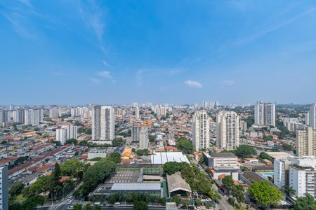 Vista da Sacada de kitnet/studio à venda com 1 quarto, 64m² em Vila Santa Catarina, São Paulo
