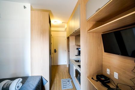 Studio para alugar com 25m², 1 quarto e sem vaga Studio para alugar com 25m², 1 quarto e sem vagaQuarto