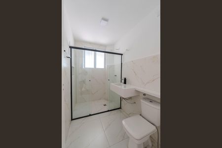 Banheiro de apartamento para alugar com 1 quarto, 56m² em Bela Vista, São Paulo