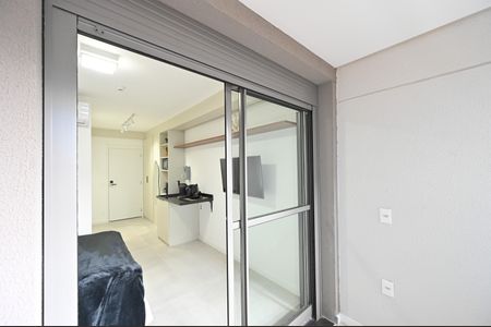 Studio para alugar com 27m², 1 quarto e 1 vagaVaranda
