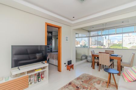Sala de apartamento à venda com 1 quarto, 43m² em Centro Histórico, Porto Alegre