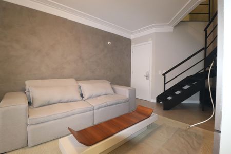 Sala de apartamento para alugar com 1 quarto, 104m² em Jardim, Santo André