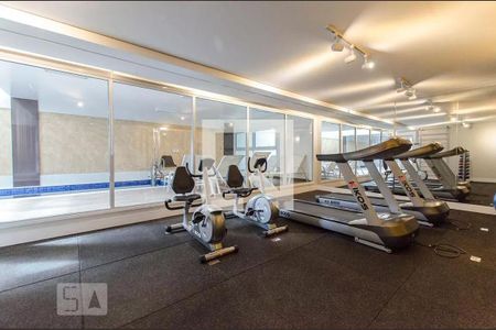 Apartamento para alugar com 38m², 1 quarto e 1 vaga Apartamento para alugar com 38m², 1 quarto e 1 vagaÁrea comum - Academia