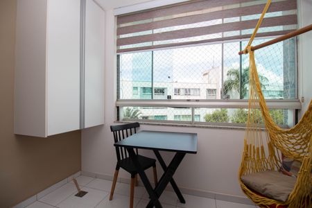 Sala de apartamento para alugar com 1 quarto, 38m² em Trecho 1, Brasília