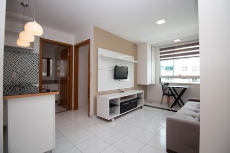 Apartamento para alugar com 38m², 1 quarto e 1 vagaHall