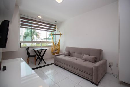 Sala de apartamento para alugar com 1 quarto, 38m² em Trecho 1, Brasília
