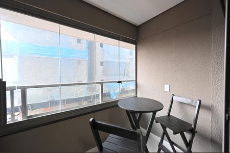 Studio para alugar com 27m², 1 quarto e sem vagaVaranda