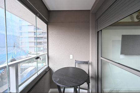 Studio para alugar com 27m², 1 quarto e sem vagaVaranda