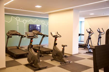 Studio para alugar com 25m², 1 quarto e sem vaga Studio para alugar com 25m², 1 quarto e sem vagaAcademia