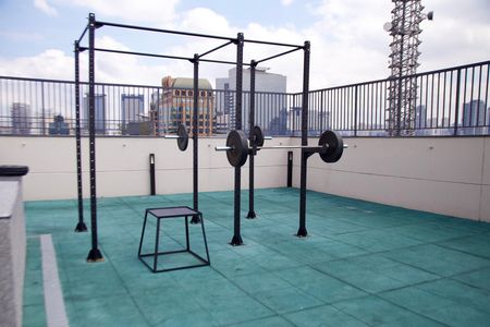 Studio para alugar com 25m², 1 quarto e sem vaga Studio para alugar com 25m², 1 quarto e sem vagaAcademia