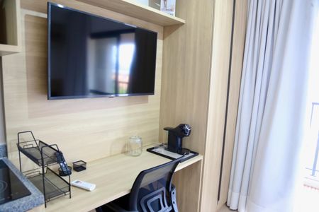 Sala de kitnet/studio para alugar com 1 quarto, 25m² em Vila Cordeiro, São Paulo