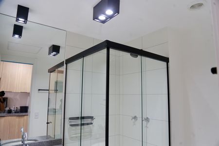 Studio para alugar com 25m², 1 quarto e sem vaga Studio para alugar com 25m², 1 quarto e sem vagaBanheiro
