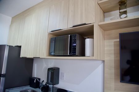 Studio para alugar com 25m², 1 quarto e sem vaga Studio para alugar com 25m², 1 quarto e sem vagaCozinha