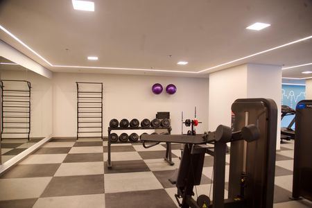 Studio para alugar com 25m², 1 quarto e sem vaga Studio para alugar com 25m², 1 quarto e sem vagaAcademia