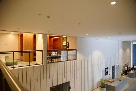 Studio para alugar com 25m², 1 quarto e sem vaga Studio para alugar com 25m², 1 quarto e sem vagaHall de entrada