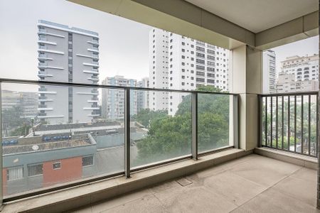 Studio - Varanda de kitnet/studio para alugar com 1 quarto, 42m² em Jardim Paulista, São Paulo