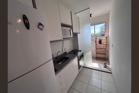 Cozinha de apartamento à venda com 2 quartos, 46m² em Chácara jaguari, Santana de Parnaíba