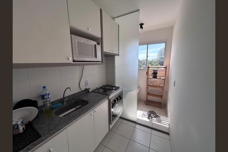 Cozinha de apartamento à venda com 2 quartos, 46m² em Chácara jaguari, Santana de Parnaíba
