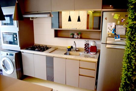 Apartamento para alugar com 71m², 2 quartos e 2 vagasCozinha