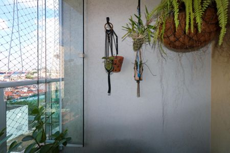 Varanda da Sala de apartamento à venda com 3 quartos, 171m² em Santa Maria, São Caetano do Sul