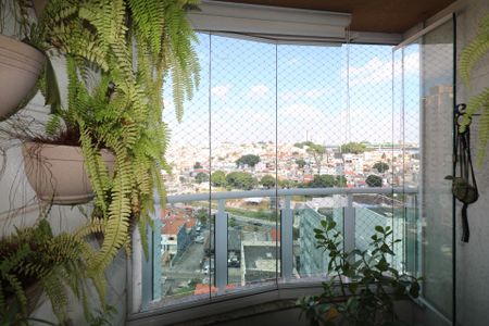 Varanda da Sala de apartamento à venda com 3 quartos, 171m² em Santa Maria, São Caetano do Sul