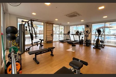 Casa de condomínio para alugar com 115m², 3 quartos e 2 vagas Casa de condomínio para alugar com 115m², 3 quartos e 2 vagasÁrea comum - Academia