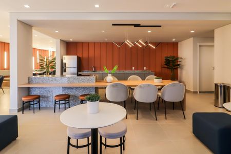 Apartamento para alugar com 25m², 1 quarto e sem vagaÁrea comum - Salão de festas