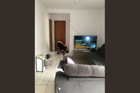 Sala de apartamento à venda com 2 quartos, 46m² em Santa Amelia, Belo Horizonte