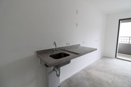 Cozinha de apartamento à venda com 1 quarto, 23m² em Butantã, São Paulo