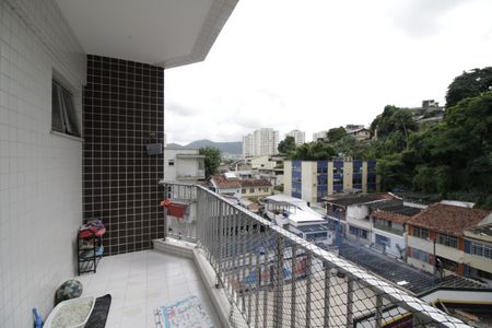 Varanda da Sala de apartamento à venda com 2 quartos, 80m² em Taquara, Rio de Janeiro