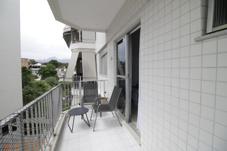Varanda da Sala de apartamento à venda com 2 quartos, 80m² em Taquara, Rio de Janeiro